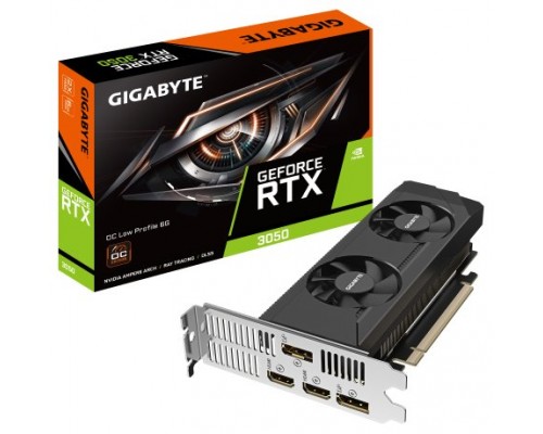 TARJETA GRAFICA GIGABYTE RTX 3050 EAGLE OC 6GB LOW PROFILE